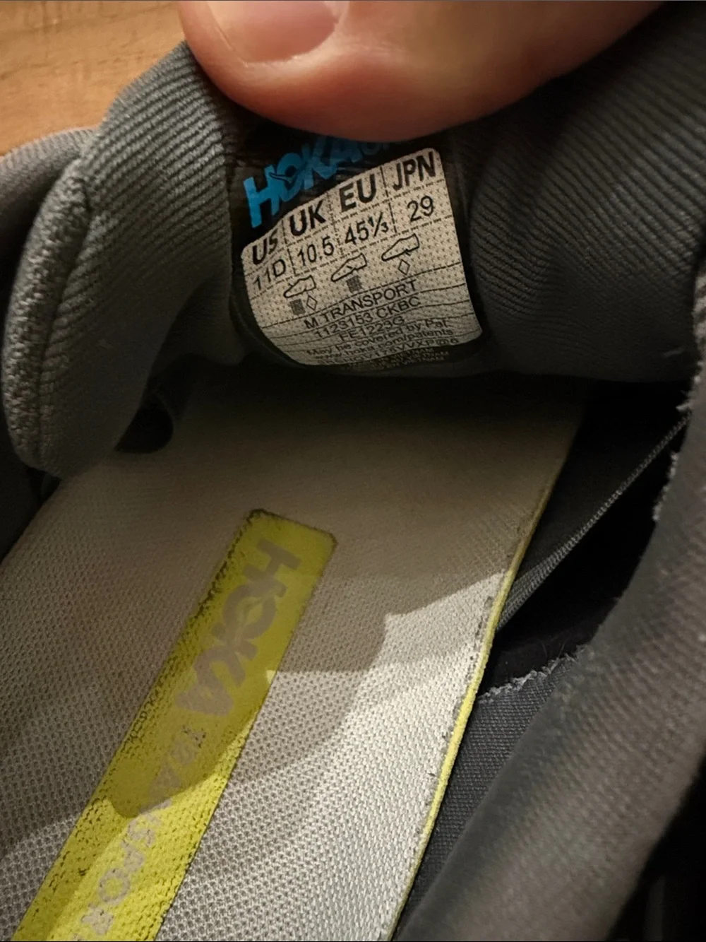 Hoka Men's Transport - size 11